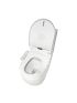 Bathroom Rimless Toilet Suites Back to Wall Flush Ceramic Standing Floor