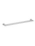 Otus Slimline Double Towel Rail 900mm Brushed Stainless Steel