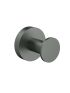 Otus Slimline Robe Hook Gun Metal 