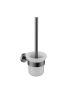 Otus Slimline Toilet Brush Holder Gun Metal