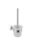 Otus Slimline Toilet Brush Holder Brushed Stainless Steel