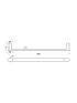 Flores Single Towel Rail 800mm Chrome