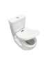 Bathroom Rimless Toilet Suites Back to Wall Flush Ceramic Standing Floor