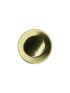 32mm Bathroom Brushed Gold Solid Brass Basin Pop Up Waste No Overflow