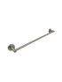 Otus Round Single Towel Rail 750mm Brushed Nickel