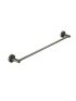 Otus Round Single Towel Rail 750mm Gunmetal