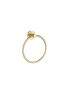 Otus Round Towel Ring Brushed Gold