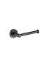 Otus L-Shaped Toilet Roll Holder Matt Black