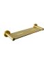 Otus Round Metal Shelf Brushed Gold