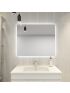 900mm (L) x 750mm (D) Round Edge 3 Color Rectangle Backlit Bathroom LED Mirror