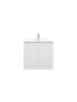 600mm Wall Hung Matte White Linear Surface Bathroom Vanity Cabinet Only