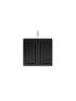 600mm Wall Hung Matte Black Linear Surface Bathroom Cabinet Cabinet Only