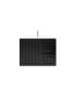 750mm Wall Hung Matte Black Linear Surface Bathroom Cabinet With Right Hand Drawers Cabinet Only