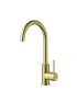 Otus Slimline SS Sink Mixer Brushed Gold