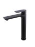 35mm Modern Bathroom Tall Basin Sink Mixer Tap Solid Brass Matte Black