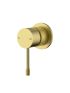 Linie Wall Mixer Trim Kit Brushed Gold 