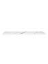 1502x390x15mm White Marble Ceramic Stone Top Matte Finish Bench Top