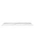 1502x500x15mm White Marble Ceramic Stone Top Matte Finish Bench Top