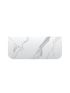 1204x503x15mm White Marble Ceramic Stone Top Matte Finish Rounded Corner Bench Top