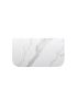 910x503x15mm White Marble Ceramic Stone Top Matte Finish Rounded Corner Bench Top