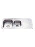 Cora 1 & 3/4 Bowl & Single Drainer Kitchen Sink 1080 x 480mm Left Hand Bowl