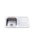 Cora Single Bowl & Single Drainer Kitchen Sink 780 x 480mm Left Hand Bowl