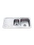 Cora 1 & 1/2 Bowl & Single Drainer Kitchen Sink 980 x 480mm Right Hand Bowl