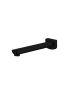 Eden Bath Spout 200mm Matt Black