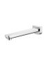 Eden Bath Spout 200mm Chrome