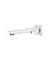 Ruki Swivel Bath Spout Chrome