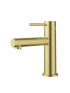 Otus Slimline SS Basin Mixer in Brushed Gold