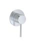 Otus Slimline SS Wall Mixer Trim Kits Chrome