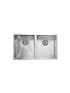 Eden Double Bowl Kitchen Sink Above / Undermount Sink 760 x 440mm